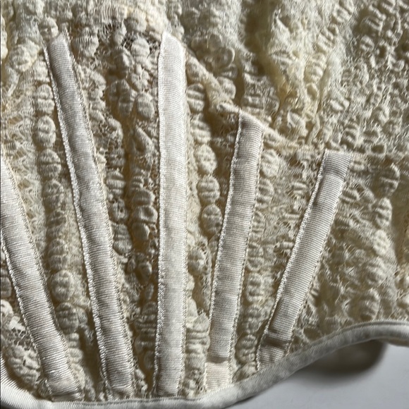 L’Academie Maxime Ivory Corset Top Sz XS - Picture 4 of 10